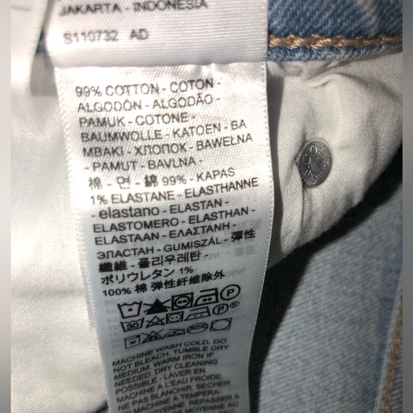 Levi’s Premium 70’s High Rise Straight Medium Wash Jeans - Picture 7 of 9